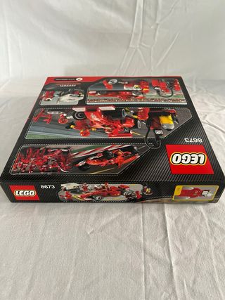 Lego Racers Ferrari F1 Fuel Stop ref 8673 año 2006