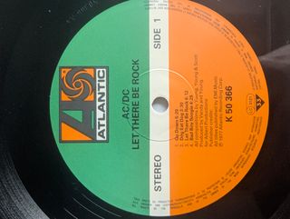 Lote Vinilos AC/DC: Let There Be Rock, Dirty Deeds