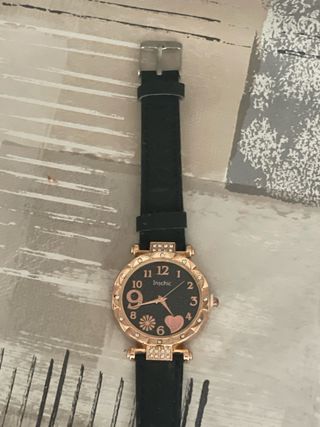 Reloj Inschic Mujer Dorado y Negro