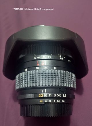 Equipo fotográfico Nikon