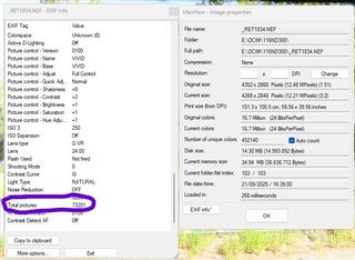 Equipo fotográfico Nikon