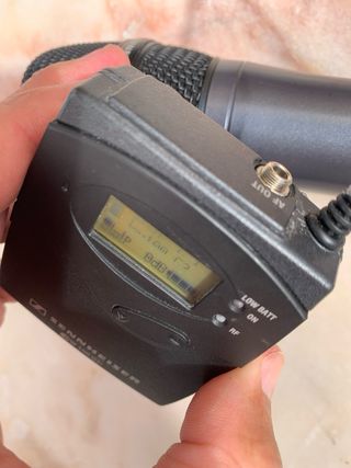 Conjunto Transmissor + Microfone Sennheiser BAIXOU