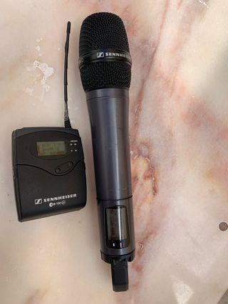 Conjunto Transmissor + Microfone Sennheiser BAIXOU