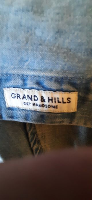 Camicia jeans uomo maniche corte