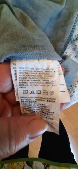 Camicia jeans uomo maniche corte