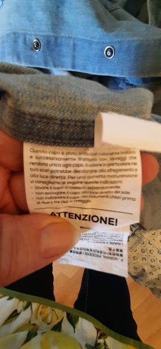 Camicia jeans uomo maniche corte