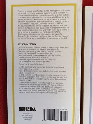 Libros Expresión Oral y Escrita + 6 libros más.