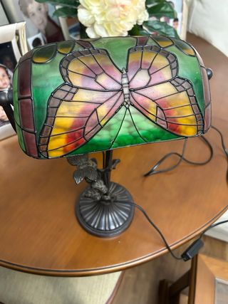 Lámpara Tiffany Mariposa