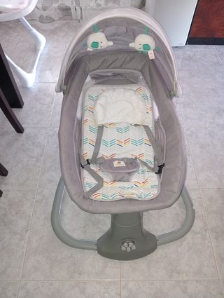 Minicuna colecho y hamaca eléctrica