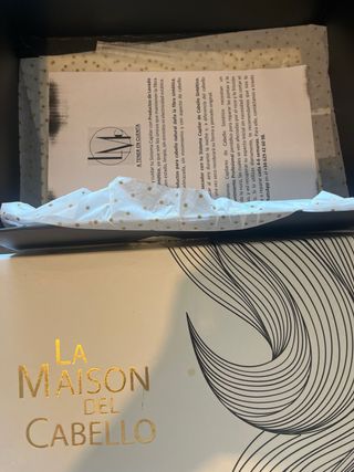 Peluca La Maison del Cabello Negra/Marrón