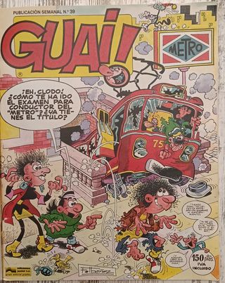 Tomo GUAI! Con 4 números: 39-42. Años 80