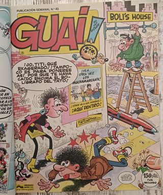 Tomo GUAI! Con 4 números: 39-42. Años 80