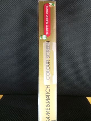 Consola Game & Watch Super Mario Bros. Dorada