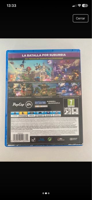 Plants vs Zombies GW2 PS4