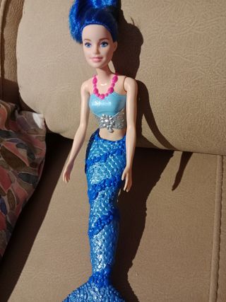Barbie Sirena Azul