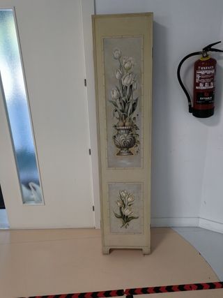 Biombo decorativo de madera