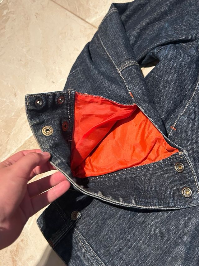 Chaqueta Vaquera Mango Mujer Azul