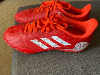 botas  de fútbol rojas 36 Adidas