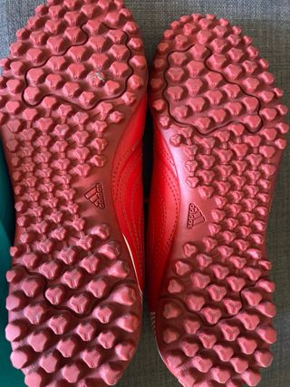 botas  de fútbol rojas 36 Adidas