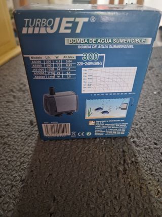 Bomba de agua sumergible TurboJet ICA 300