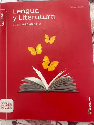 LENGUA Y LITERATURA LIBRO ABIERTO 3ESO SABER HA...