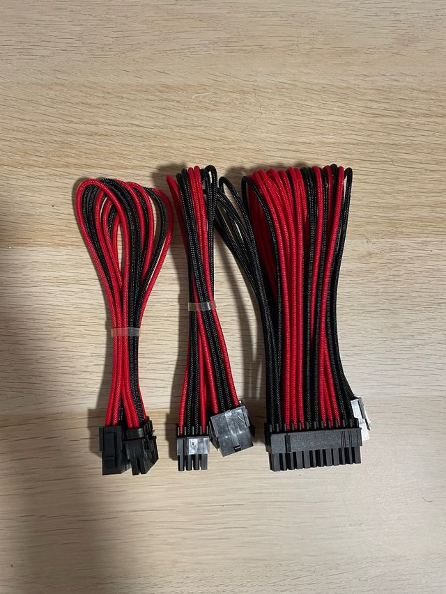 Cables placa base PC  + 2x 8 pines