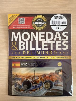 Colección Monedas y Billetes del Mundo - ESPAÑA