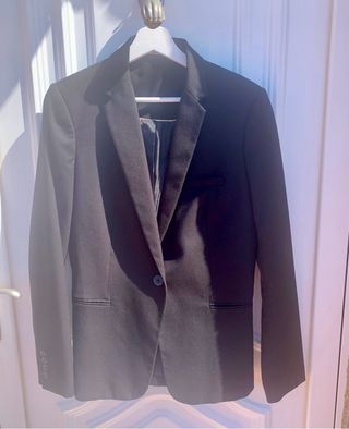 Americana negra Mango Talla L