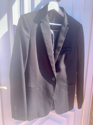 Americana negra Mango Talla L