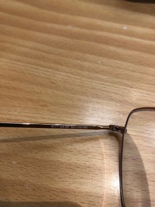 Occhiali Andy Wolf Oro