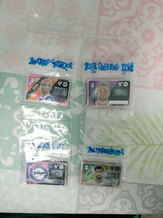 Lote cromos chicles Liga Este 24/25 y 25/26