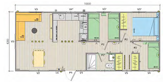 MOBILHOME NUEVA 3 HAB MOD SANABRIA