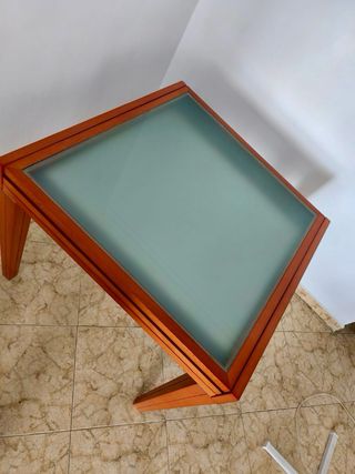 Conjunto Mesa y Sillas Madera Maciza