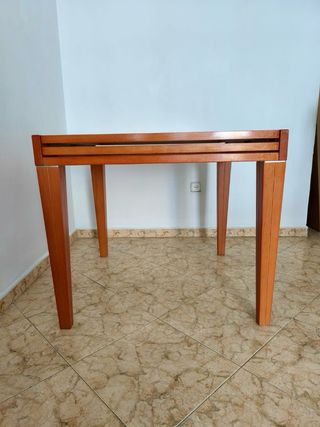 Conjunto Mesa y Sillas Madera Maciza