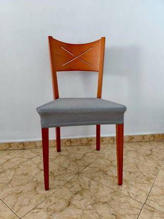 Conjunto Mesa y Sillas Madera Maciza