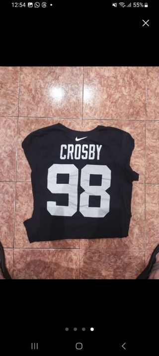 Camiseta Nike Raiders Crosby 98 Talla M