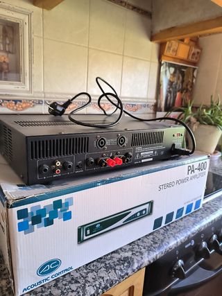 Etapa Potencia Acoustic Control PA-400
