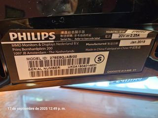 Monitor per PC e TV nero