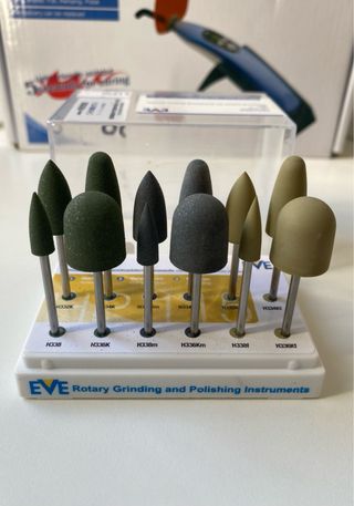 Sistema de pulido para acrílico de prótesis dental