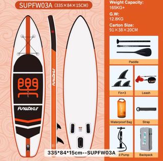 Tabla Paddle Surf SUPFW03A 335x84x15cm