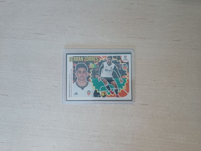 Cromo Ferran Torres Liga Este 2018-2019 Valencia