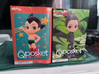 Pack Figuras Qposket Astro Boy y Naruto