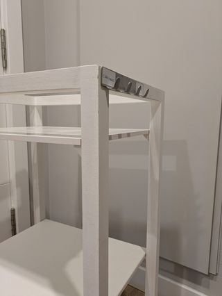 Carrito multiusos blanco