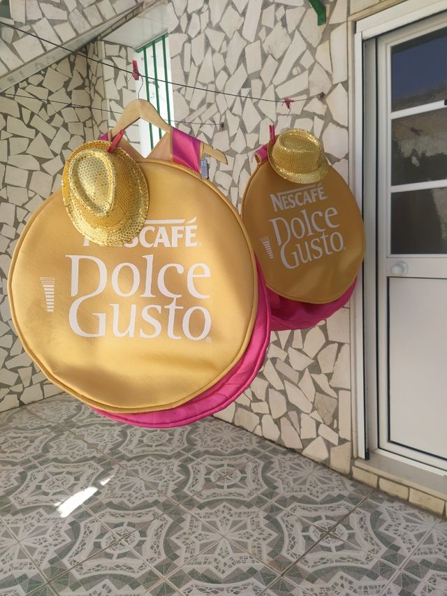2 Disfraces Cápsula Dolce Gusto. Hecho a mano. 16€
