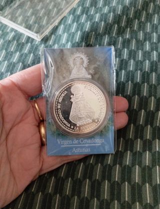 Moneda Virgen de Covadonga Asturias