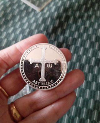 Moneda Virgen de Covadonga Asturias