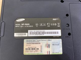 Laptop Samsung R60 Plus