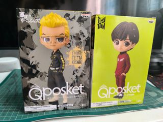 Pack Figuras Qposket Tokyo Revengers y Tiny Tan