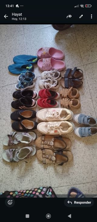 Lote de Zapatos y Sandalias Variados
