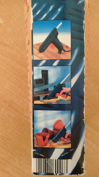 Pistola de cola caliente + barras